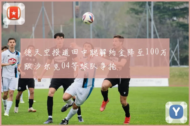 德天空报道田中聪解约金降至100万欧沙尔克04等球队争抢